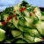 Receita de saladas frias - Salada de pepino com molho de gengibre